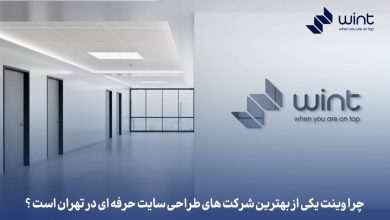 چرا وینت بهترین شرکت طراحی سایت در ایران است