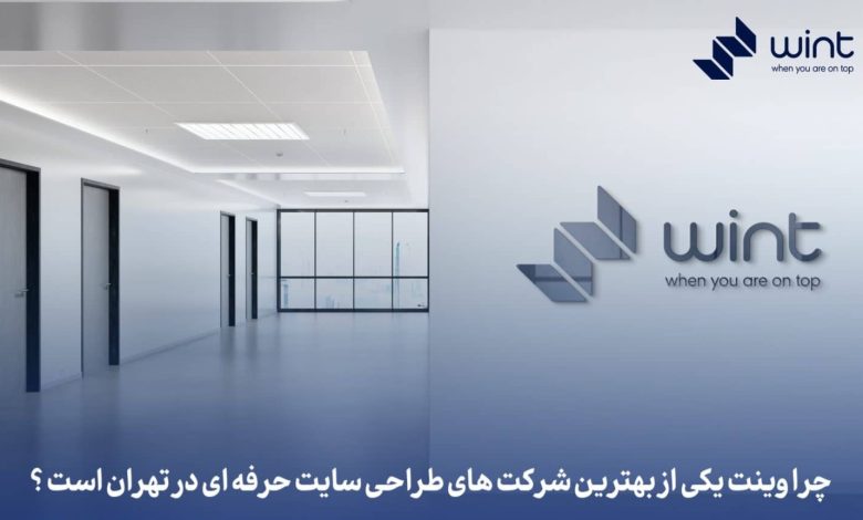 چرا وینت بهترین شرکت طراحی سایت در ایران است